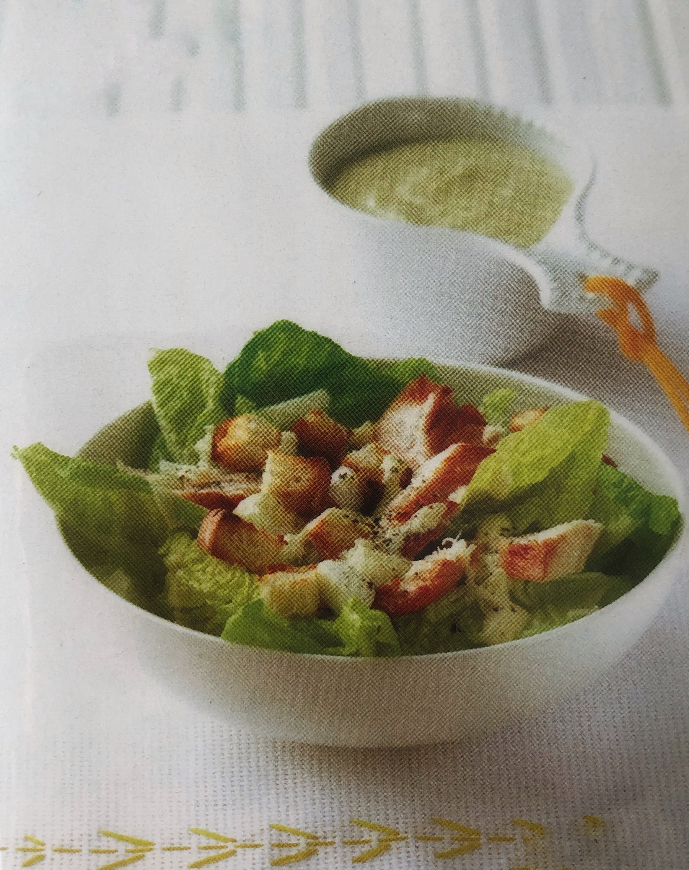 Zálivka na salát s vejcem