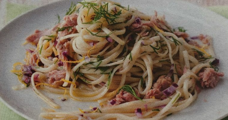 Těstoviny s tuňákem