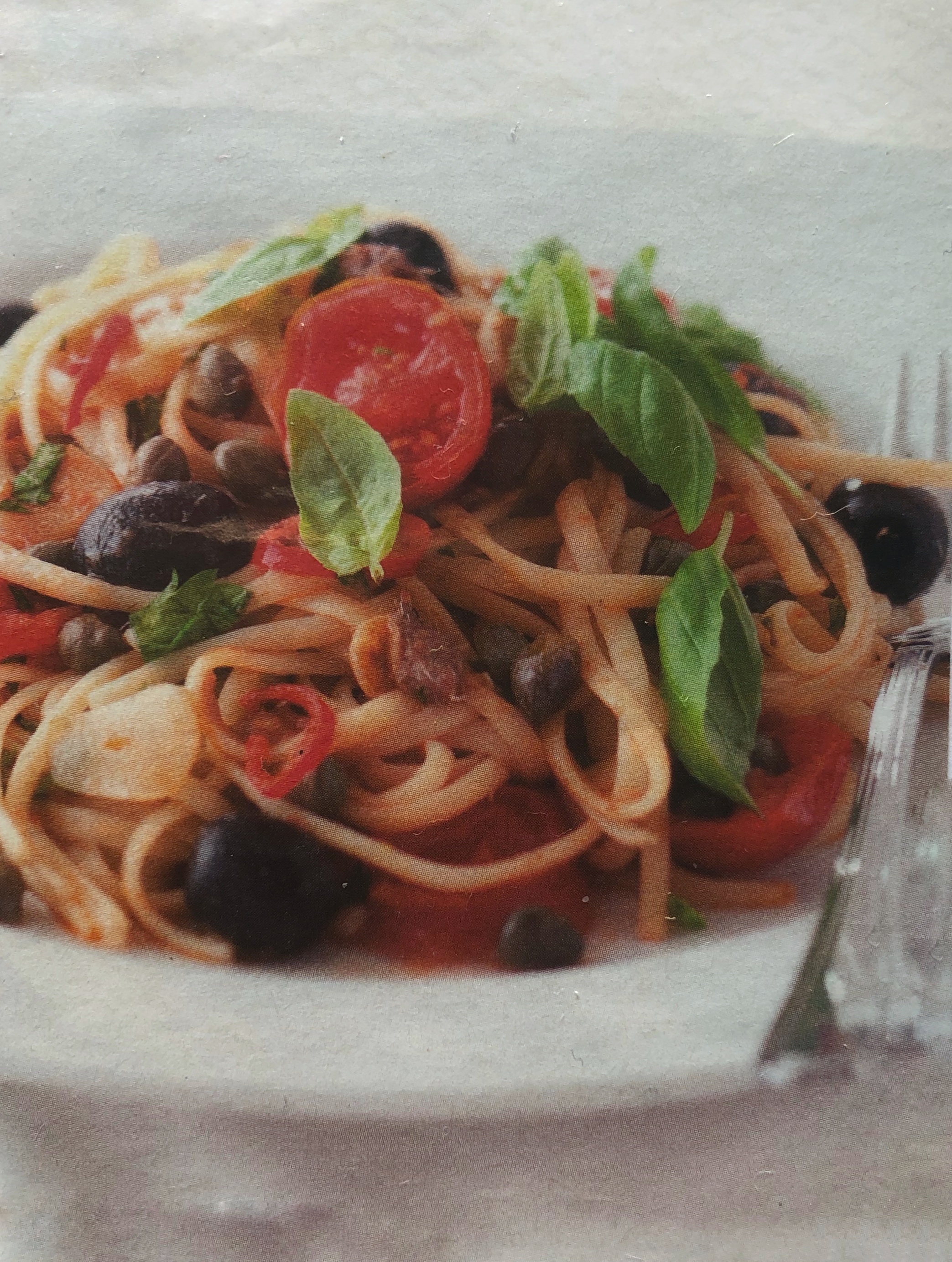 Omáčka puttanesca na těstoviny