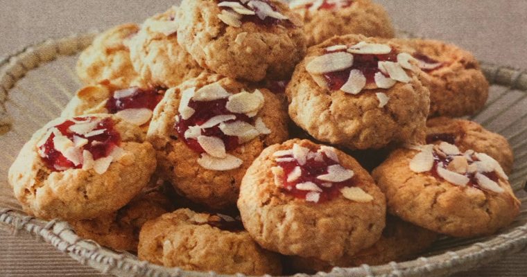 Plněné ovesné sušenky