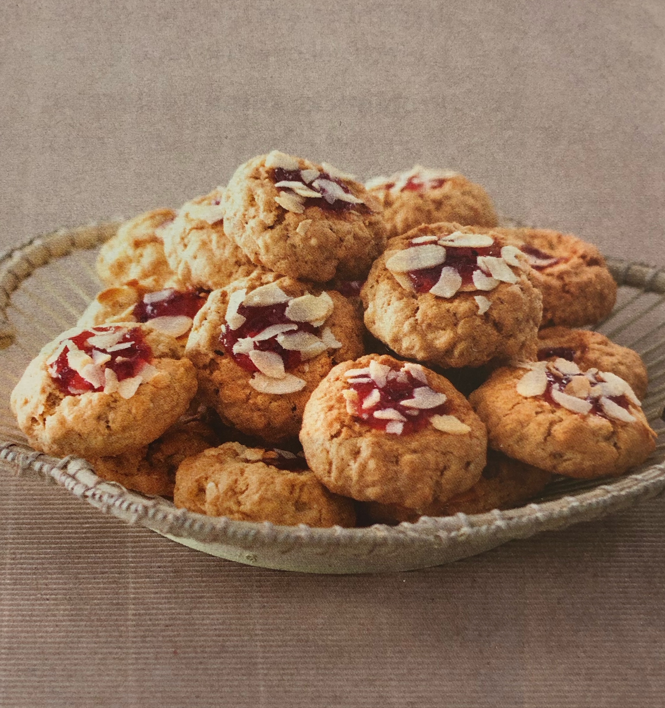 Plněné ovesné sušenky