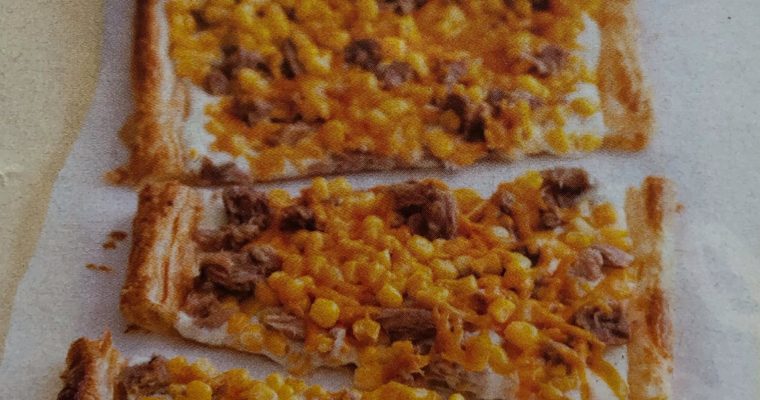 Kukuřično-tuňákový koláč