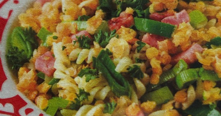 Těstoviny s čočkou