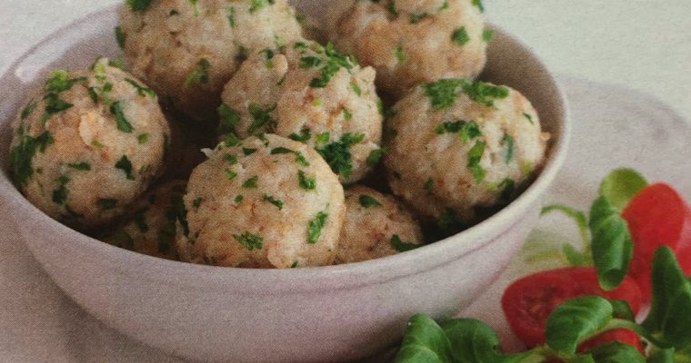 Vločkové knedlíčky