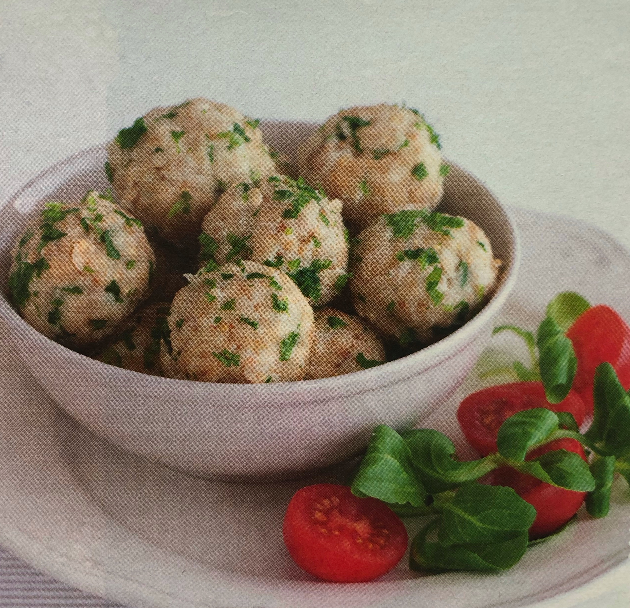 Vločkové knedlíčky