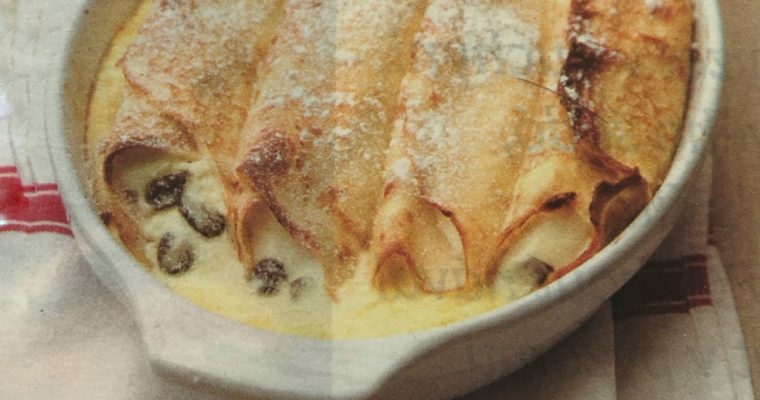 Tvarohové zapečené palačinky