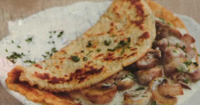 Palačinky se žampiony