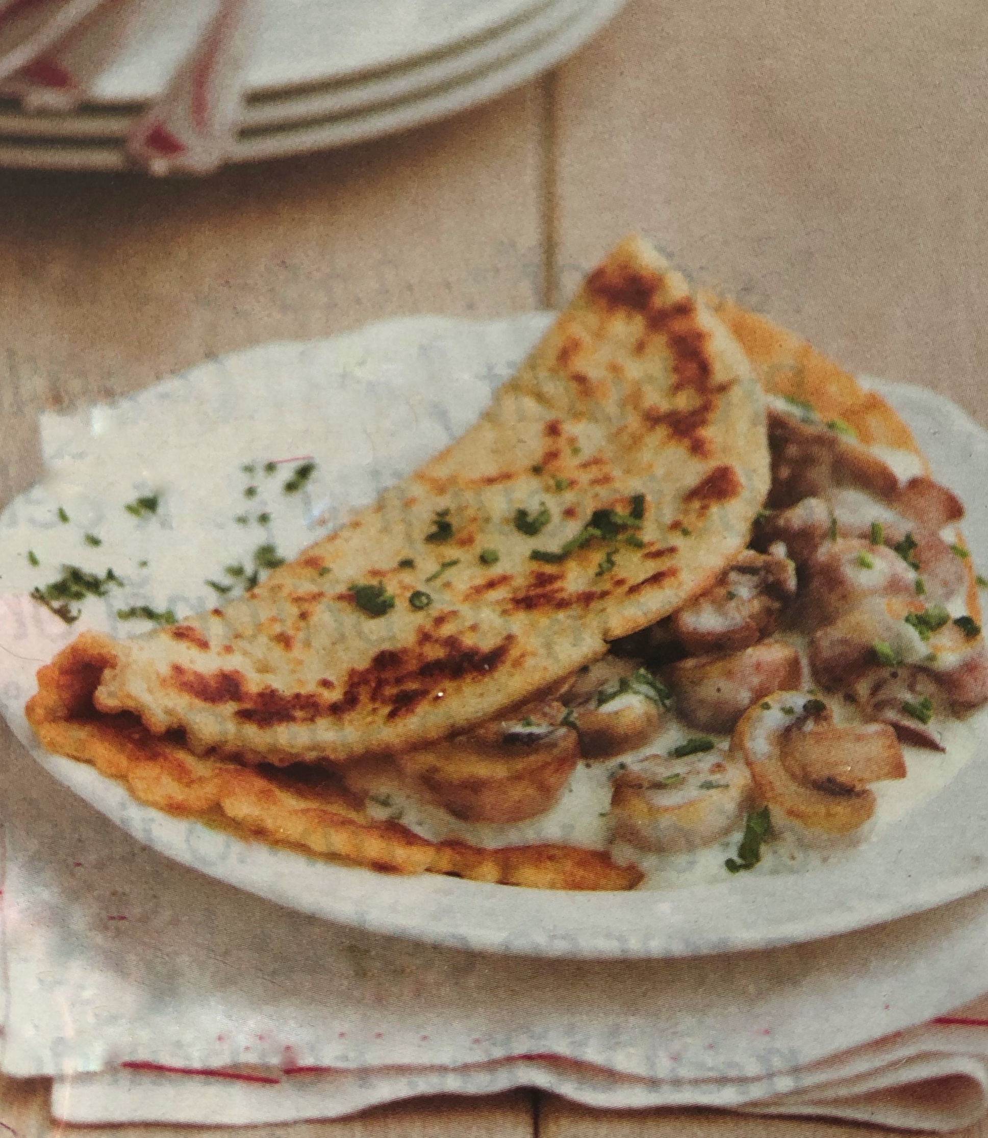 Palačinky se žampiony