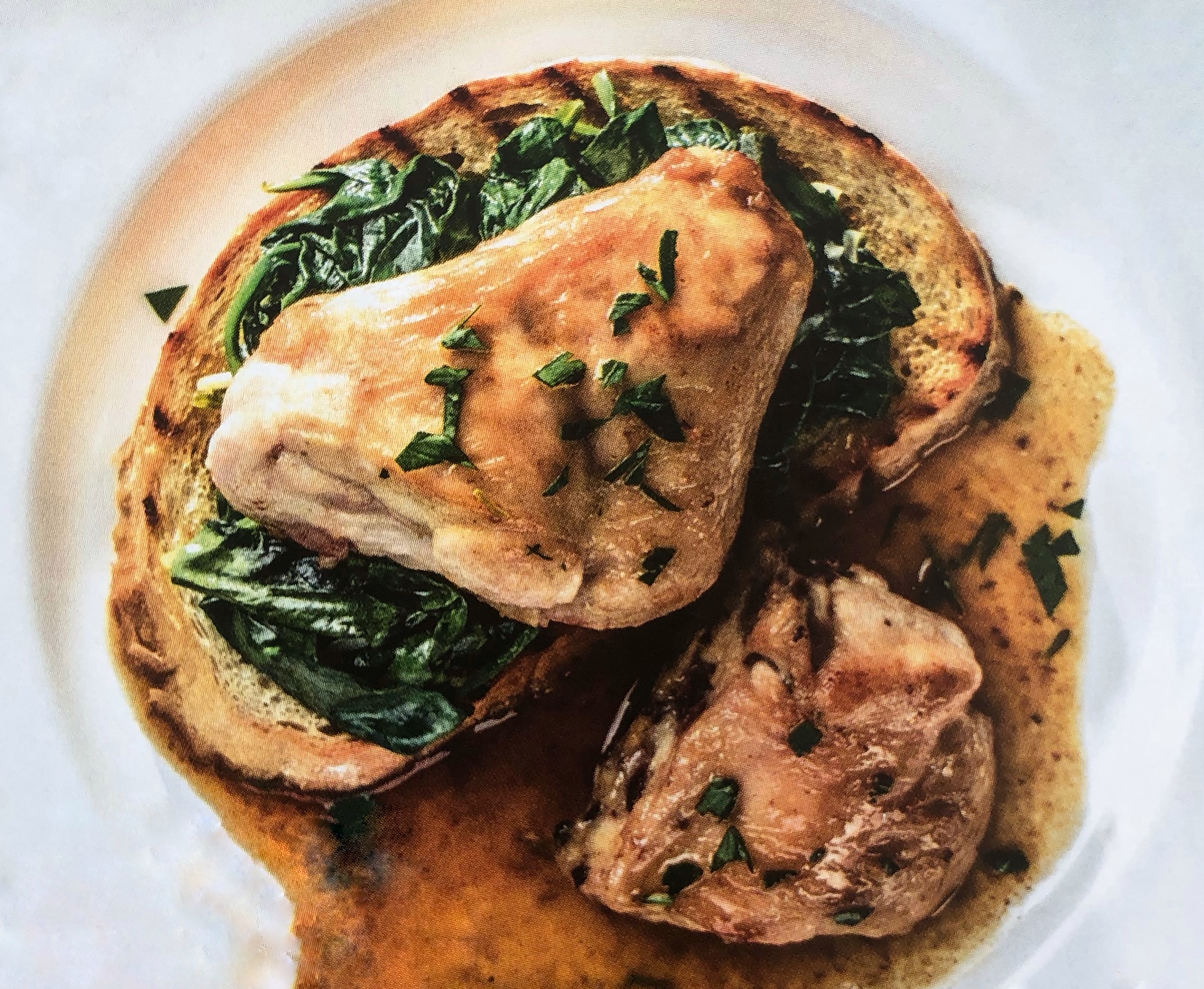 Dušený králík s rozmarýnem a vínem