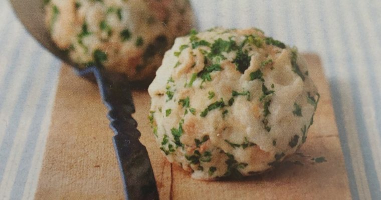 Vídeňské knedlíky bez mouky