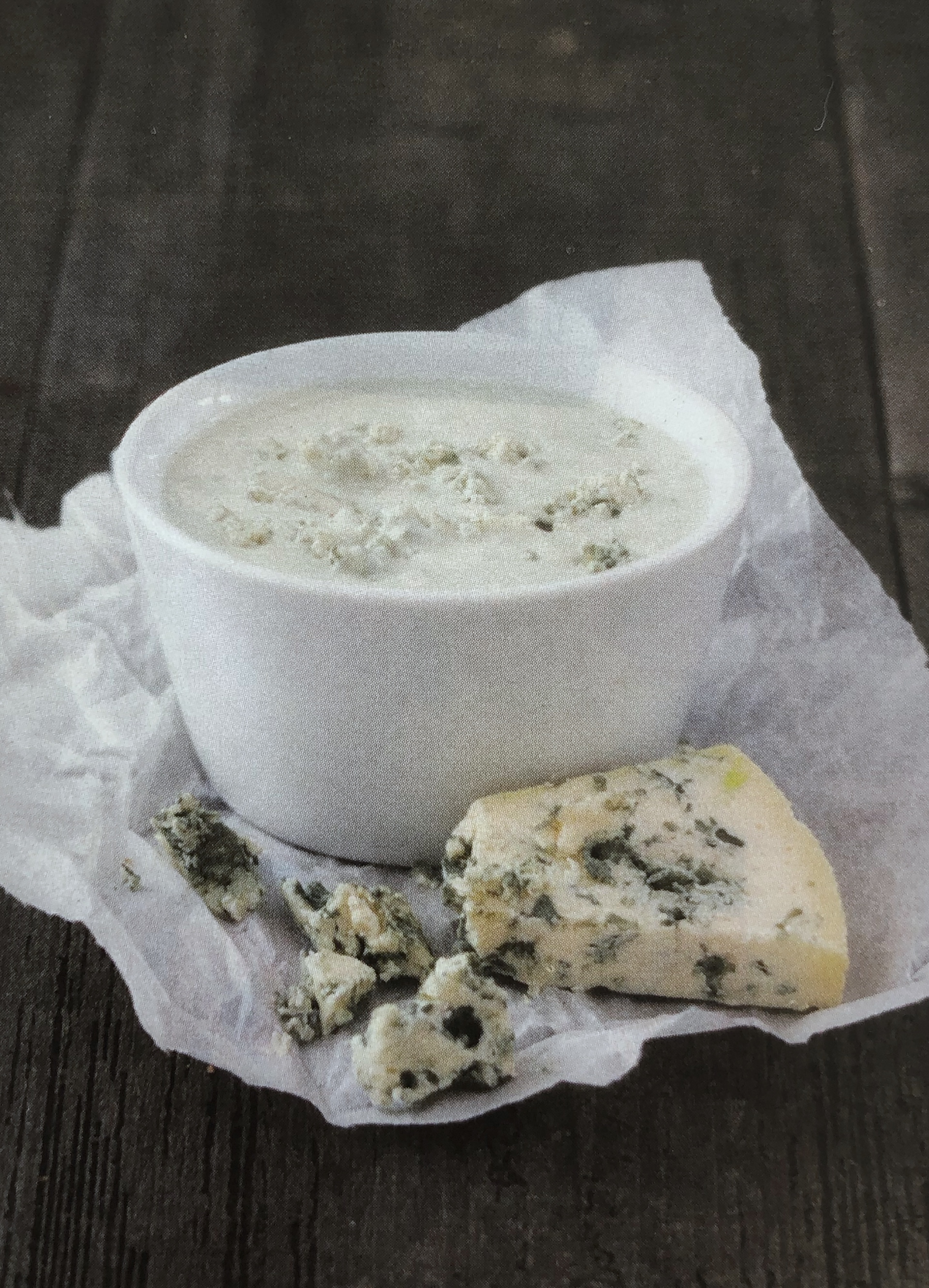 Dip z modrého sýru