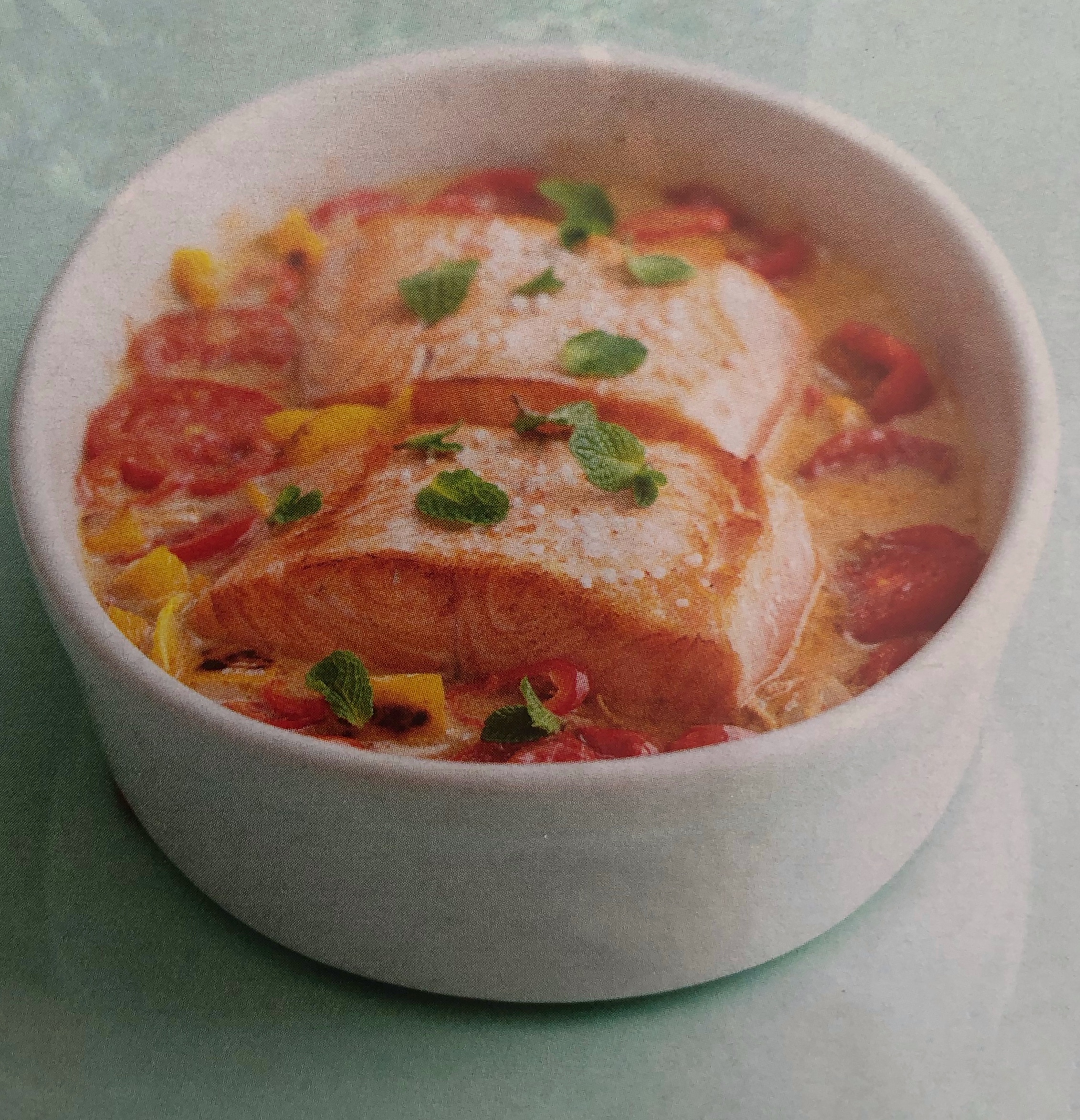 Losos v kokosovém mléce