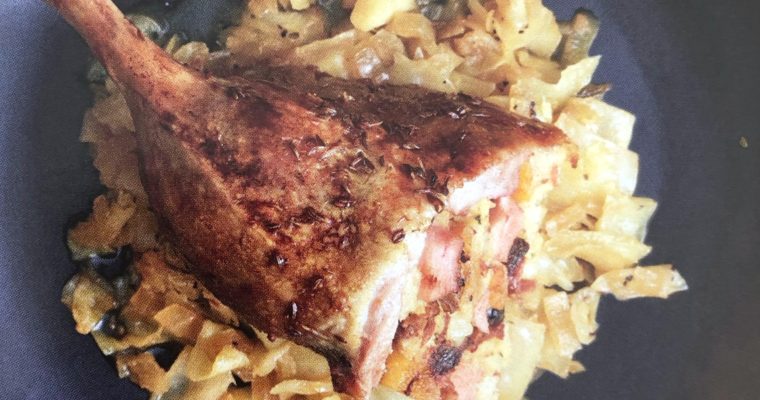 Pečená kachna se sušeným ovocem