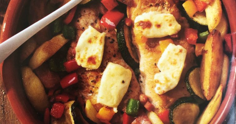 Zapečená prsa s bryndzou a šunkou