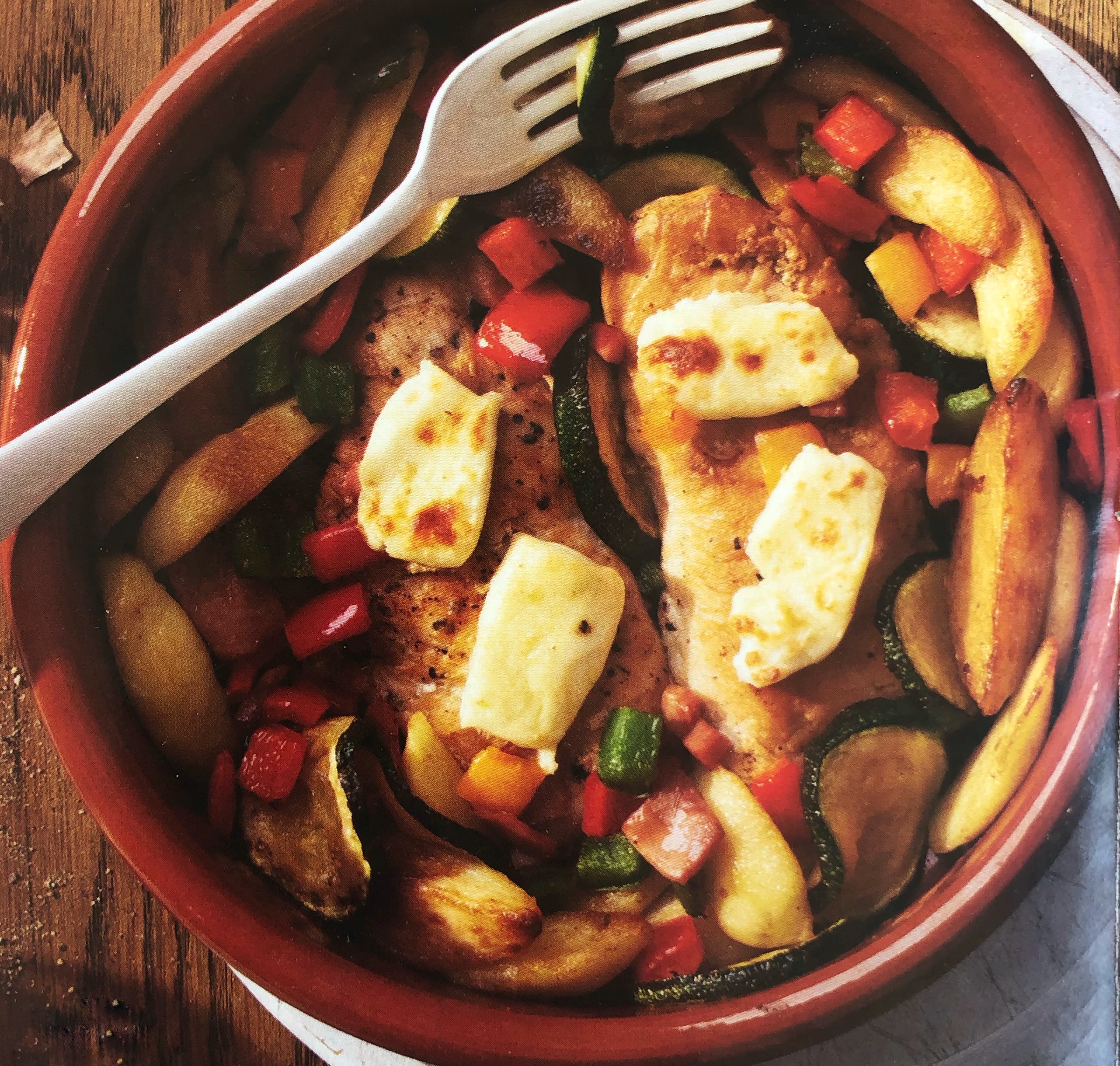 Zapečená prsa s bryndzou a šunkou