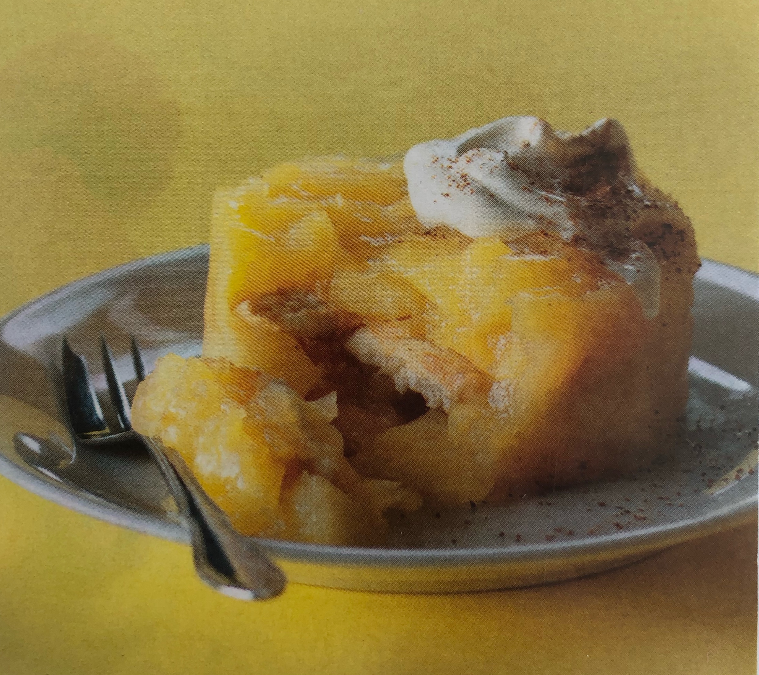 Nepečené jablečné dortíky