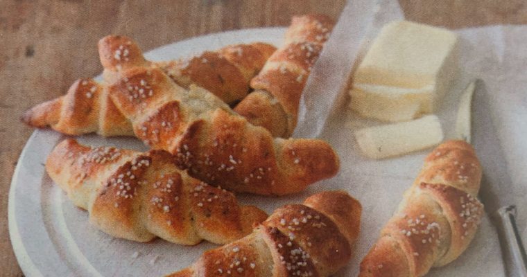 Rohlíčky s česnekem