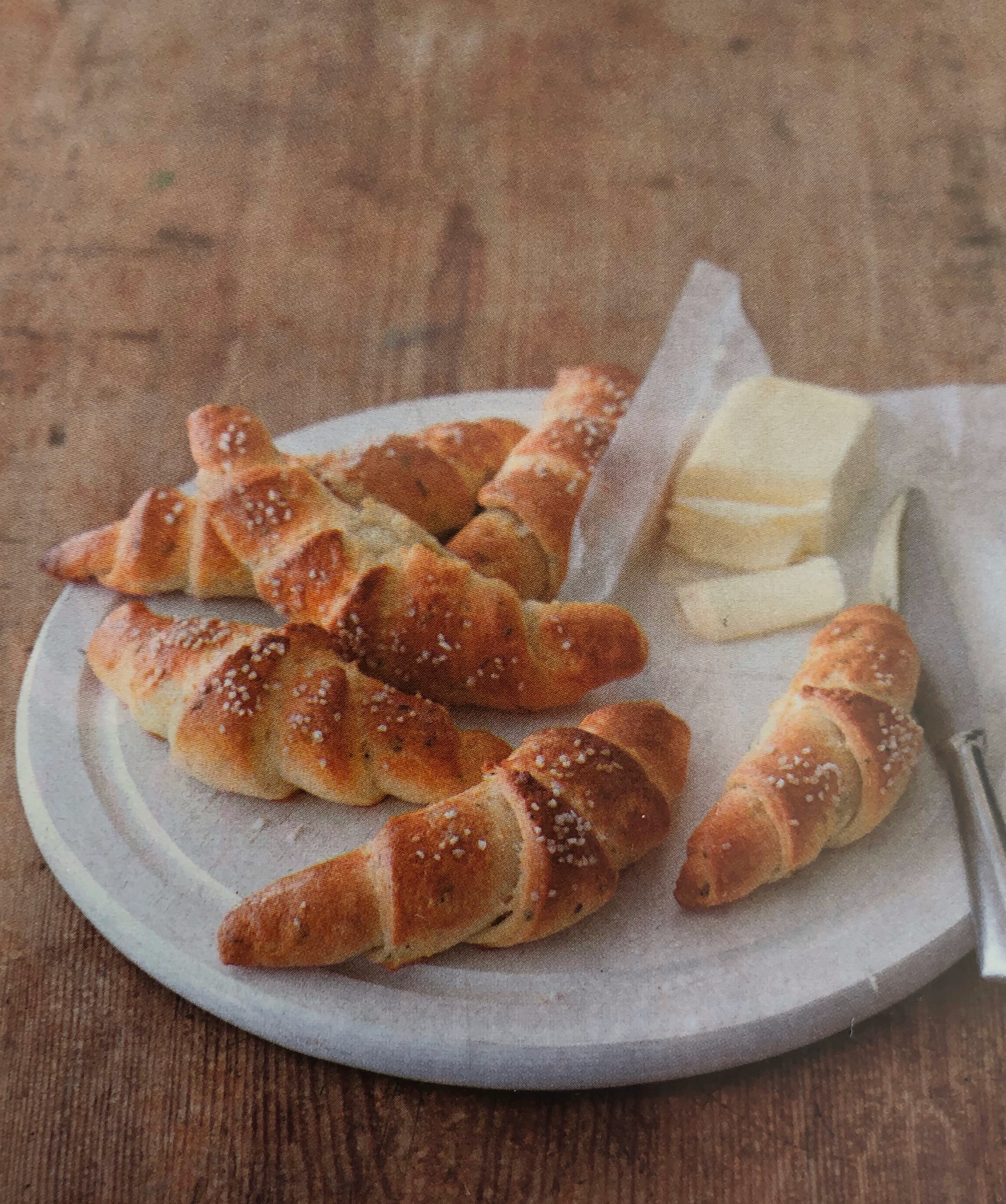 Rohlíčky s česnekem