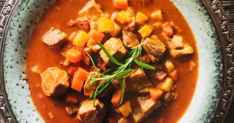 Vepřové ragú na pivě