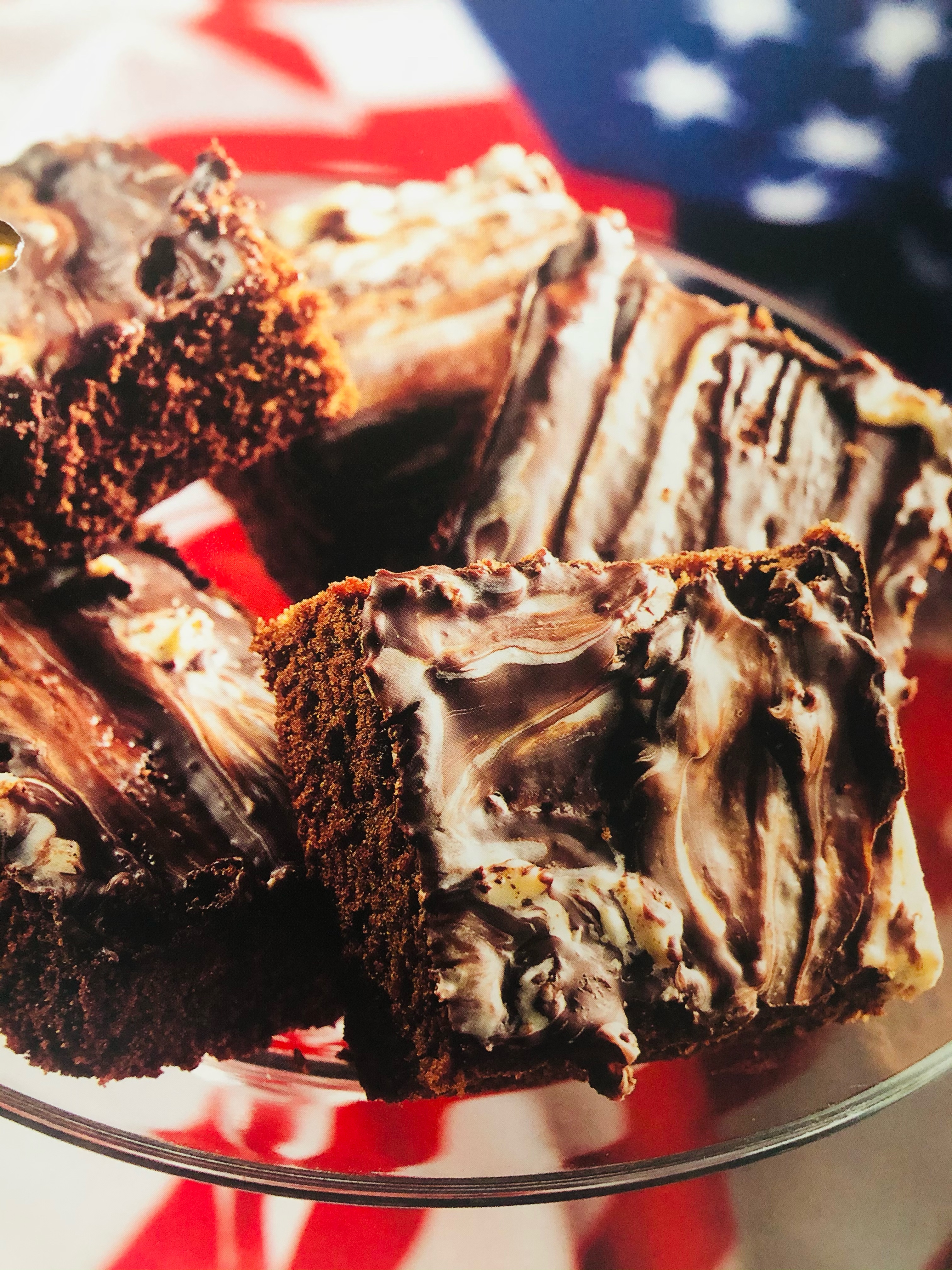 Mramorové čokoládové kostky