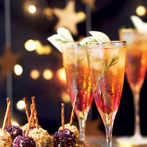 Hruškový aperol cider spritz