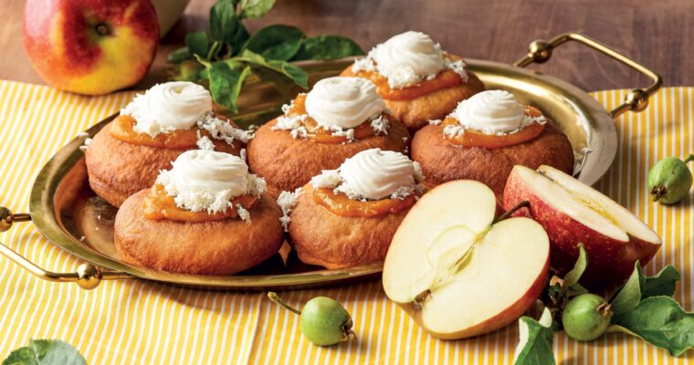 Vdolky s jablečnými povidly